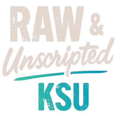 Raw & Unscripted: KSU logo